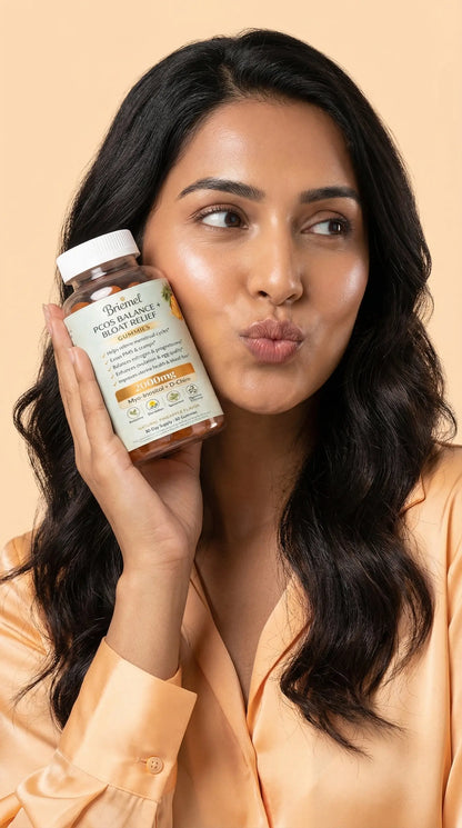 PCOS Balance, Hormone Support & Bloating Relief Gummies Briemel
